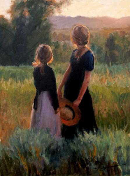 landscape backdrop - the perfect portrait photo