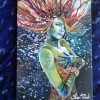 mermaid print by Liesel Wessels, South African Artist